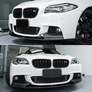 ลิ้นกันชนหน้าคาร์บอนไฟเบอร์แท้ สำหรับ BMW F10 ซีรีส์ 5 รุ่น 535i 528i M Sport Sedan ปี 2011-2016 - Product Image 2