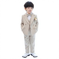 Setelan Jas ZC072 untuk Anak Laki-laki, Pakaian Pesta Pernikahan, Penampilan Piano, Pembawa Acara, Pakaian Resepsi, Jas Pengantin Muda