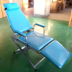 Silla Plegable Simple, Unidad Dental Portátil con Lámpara LED + Escupidera + Bandeja para Hospital, Clínica Dental - Product Image 5