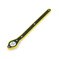 Llave de trinquete de manivela tipo tijera que ahorra esfuerzo, con palanca de mango cruzado y cabezales intercambiables para coches, carros, gatos y desmontaje de neumáticos