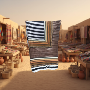 Venta al por mayor de fábrica: Lote mixto de vestidos medianos sudaneses Toub para mujer, de alta calidad, en tela de algodón peinado y voile, con estampado digital. - Product Image 1