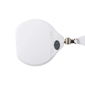 Lampe Loupe LED Dimmable à Bras Articulé pour Salon de Beauté, Fixation sur Plan de Travail, Tête Orientable, Lumière Froide, Lampe Carrée pour Esthéticienne - Product Image 6