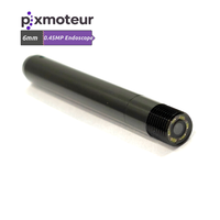 Módulo de Cámara Endoscópica Industrial Analógica Pixmoteur PE-AV0645-A1 de 6 mm, Boroscopio AV de 0.45MP para Inspección de Tuberías a Larga Distancia