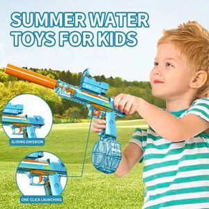 Pistola de Agua <span class=keywords><strong>El</strong></span>éctrica Automática Desert Eagle de Verano para Niños, Juguete para Peleas <span class=keywords><strong>en</strong></span> la Playa al Aire Libre, Unisex, de Plástico, con Batería de Litio, Regalo - Product Image 4