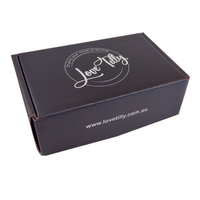 Boîte pliante en carton pour parfum, cosmétiques et soins de la peau, avec logo personnalisé, impression feuille florale rose corail et dorure à chaud