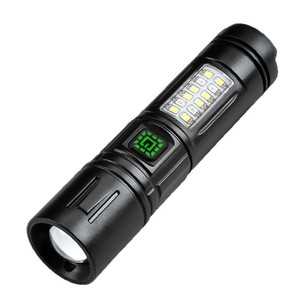 Mini Led <b>Flashlight</b> 14500 <b>Rechargeable</b> Battery High Intensity Side Light Zoom Emergency Household Use - Product Image 2
