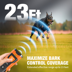Repelente Ultrasónico de Alta Potencia para Perros, 49 pies, 3X, Dispositivo de Control de Ladridos para Mascotas, Seguro y Humano, con Linterna - Product Image 3