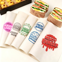 Kertas Kraft Tahan Air Tanpa Pemutih Berkualitas Baik 40GSM Kertas Anti Minyak Tanpa Pemutih 49GSM
