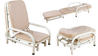 Chaise d'accompagnement hospitalière, chaise de visite pour patient, chaise de repos pour examen, chaise de repos pour patient, lit