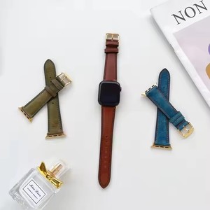 <span class=keywords><strong>Cinturino</strong></span> di Ricambio in Vera <span class=keywords><strong>Pelle</strong></span> Stile Vintage per <span class=keywords><strong>Apple</strong></span> <span class=keywords><strong>Watch</strong></span> Serie 8 <span class=keywords><strong>Ultra</strong></span> 49mm Design in <span class=keywords><strong>Pelle</strong></span> Cerata Italiana Orologio di Lusso - Product Image 3