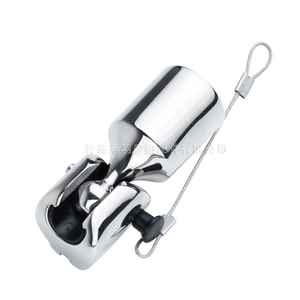 Accesorio de Tapa Deslizante Redonda, Parasol de Acero Inoxidable Marino 316, Gancho de Toldo de 22/25 mm para Conexión de Lancha Rápida para Yate - Product Image 3