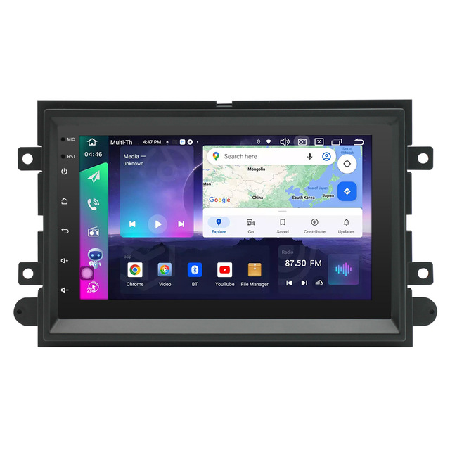 Ford Focus Kuga 2006-2011 Car Multimedia Player 7" Android 12 GPS Navigation Radio CarPlay Portable DSP Amplifier OBD2 RGB