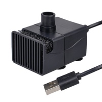 Faible coût 5v USB DC Mini fontaine submersible pour animaux de compagnie pompe à eau pompe de distributeur de boisson pour animaux de compagnie