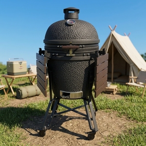 Barbecue Kamado au charbon de bois Epicure Series 22 pouces, grande taille, multifonction, pour usage extérieur - Product Image 1