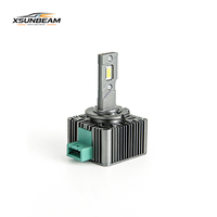Bombillas LED D3S para Faros Delanteros de Automóvil, Ahorro de Energía, Impermeables, para Conducción Nocturna