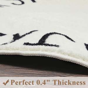 Round Play Mat <b>Non</b> <b>Slip</b> Kids Circle Mat Soft Nursery <b>Rug</b> Wahable Floor Carpet for Living Room Bedroom - Product Image 5