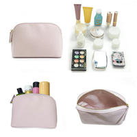 Tas Organizer Perjalanan Baru, Tas Clutch Kulit PU Berkualitas Tinggi, Tas Makeup Elegan dan Portabel untuk Acara Malam Hari