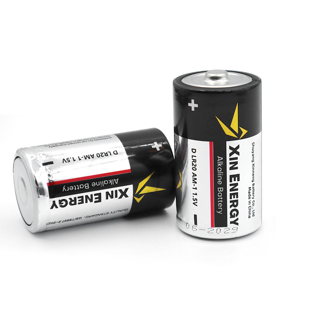 Factory Outlet Super Primary D Size Alkaline Batteries 1800mins AM1 LR20 1.5v for for Toys Remote Control Power Tools