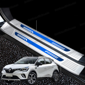 Protector de Umbral de Puerta de Coche, Protector de <span class=keywords><strong>Maletero</strong></span> para Renault <span class=keywords><strong>Captur</strong></span> 2019 2020 2021 2022 2023, Accesorios de Estilo Automotriz - Product Image 4