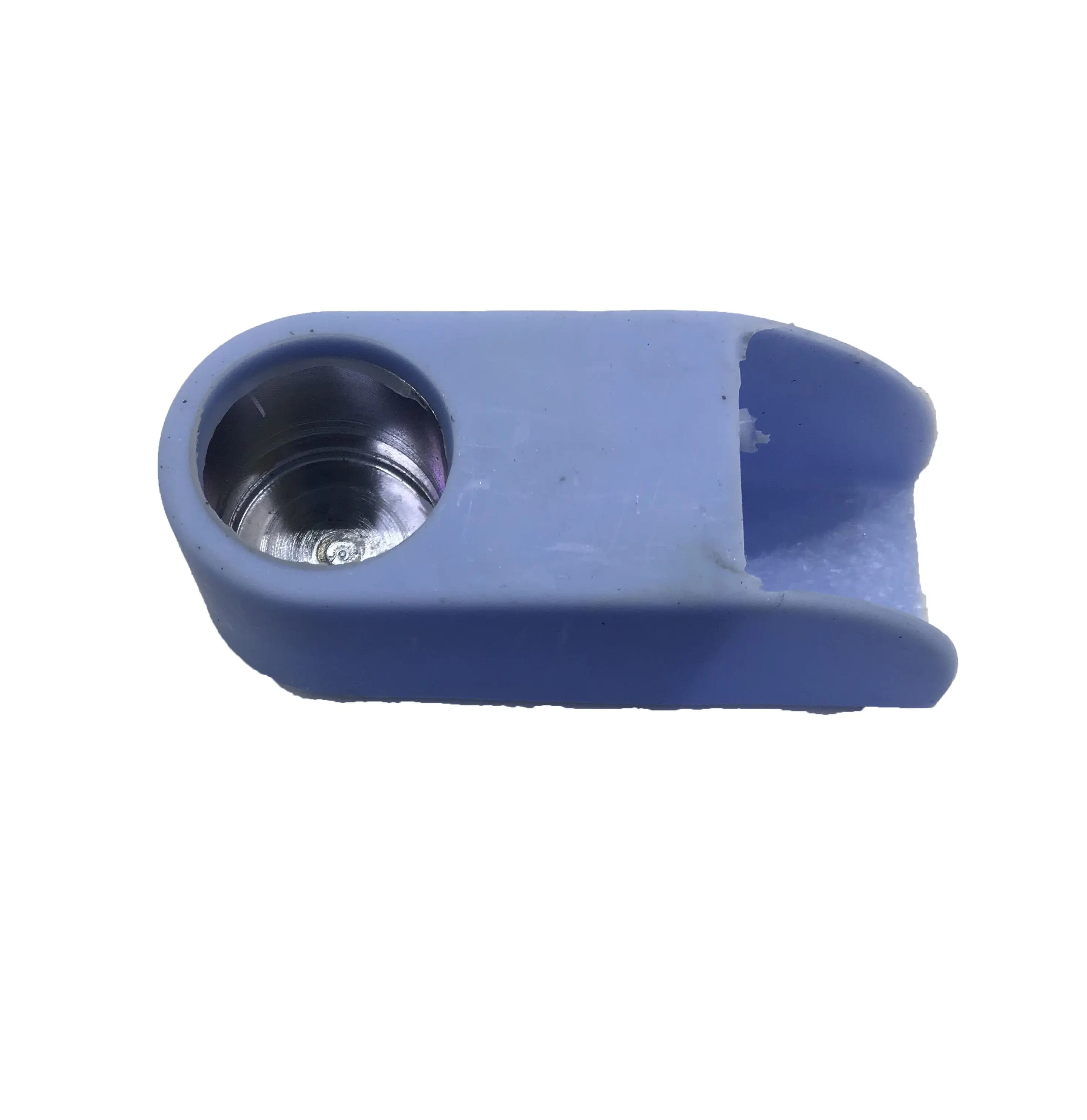 YM Special-shaped rubber covered iron parts foot pads with screws inside anti-slip cushioning pads used for mechanical tables