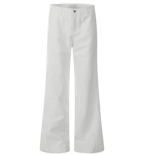 <span class=keywords><strong>Pantalon</strong></span> homme de haute qualité, coupe bootcut, streetwear, décontracté, Cleanfit, micro-évasé, droit, logo personnalisé - Product Image 1