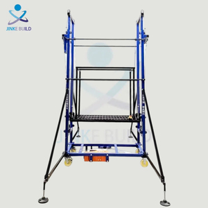 <span class=keywords><strong>Platform</strong></span> kerja angkat tangga elektrik seluler 500Kg Dengan <span class=keywords><strong>Platform</strong></span> perancah suspensi dan <span class=keywords><strong>Platform</strong></span> pengangkat - Product Image 1