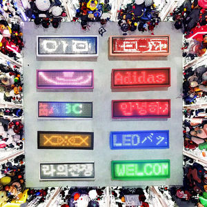 ป้ายไฟ LED ดิจิตอลแบบตั้งโปรแกรมได้ ขนาดเล็ก ใช้งานได้ 1 ปี สำหรับงานปาร์ตี้ การประชุม โรงแรม ป้ายชื่อเรืองแสง ลิฟต์ สนามบิน - Product Image 3