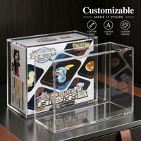 Boîte de présentation magnétique en acrylique personnalisée pour figurines d'anime, coffret cadeau varié, 30 types, 20+5+5, étanche, anti-poussière, aimant N52