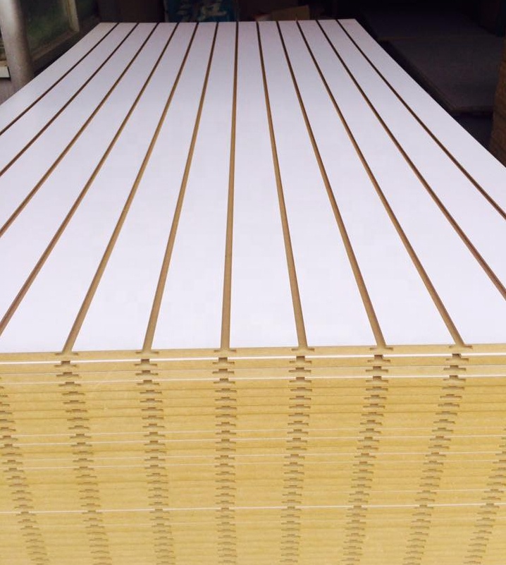 slat wall panel for retail store