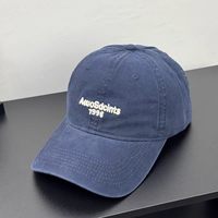 Casquette de baseball vintage en coton sergé à 6 panneaux, avec logo brodé, bord incurvé, réglable, effet délavé, style « Dad Hat », personnalisable OEM, vente en gros