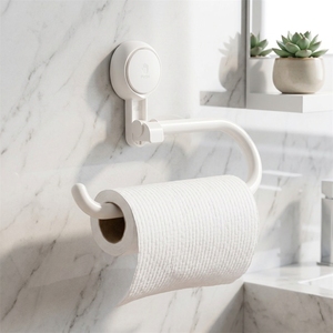 Hot Sale No Drilling Tissue Box Waterproof Caddy Rack <strong>Toilet</strong> <strong>Wall</strong> <strong>Mounted</strong> Organizer Bathroom Kitchen Vacuum Tissue Paper <strong>Holder</strong> - Product Image 1