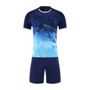 Custom Hoge Kwaliteit Club Voetbal Uniformen Voetbalkleding Kit Met Korte Mouwen Voetbalkleding Jersey Set Voetbal Uniform - Product Image 4