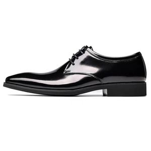 Zapatos Oxford de Hombre Hechos a Mano de Alta Calidad, de Cuero Vacuno, Estilo Elevador, para Ocasiones Formales y de Negocios, Otoño, Impermeables - Product Image 6