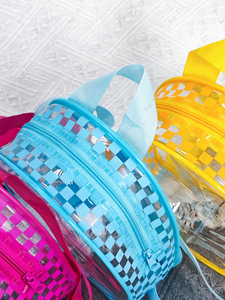 Custom OEM ODM Mini Clear <strong>Waterproof</strong> PVC Backpack Student Backpack Kids Girls PVC School Bags Wholesale Transparent <strong>Back</strong> <strong>Pack</strong> - Product Image 5