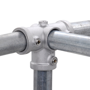 Raccordi per Tubi in Lega di Alluminio all'Ingrosso, Raccordi Strutturali Chiave, Sistema di Corrimano con Morsetto Chiave Zincato - Product Image 2