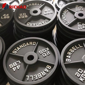 Offre Spéciale : Disques de musculation en <span class=keywords><strong>fonte</strong></span> calibrée pour haltères et powerlifting – 2,5/5/10/15/<span class=keywords><strong>20</strong></span>/25 <span class=keywords><strong>kg</strong></span> - Product Image 4