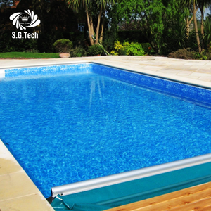 Couverture en PVC Premium Water Crown, entièrement élastique et couvrante – Équipement indispensable <span class=keywords><strong>pour</strong></span> la préservation <span class=keywords><strong>de</strong></span> la qualité (Idéal <span class=keywords><strong>pour</strong></span> les piscines/bacs à remous) - Product Image 1