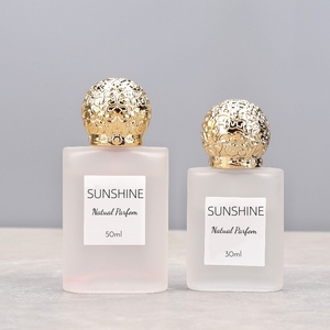 Hot Bán Sang Trọng 30Ml 50Ml Vòng <span class=keywords><strong>Cap</strong></span> Refillable Tất Cả Các Hơn Phun Chai Phẳng Vuông Nước Hoa Chai Thủy Tinh Chấp Nhận Tùy Biến - Product Image 3