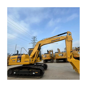 PC de KOMATSU entièrement fonctionnel 160-7 excavatrice 16Ton bonne excavatrice utilisée machine de pelle de PC160-7 de KOMATSU machines d'occasion - Product Image 1