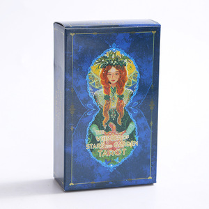 Cartas del Tarot Clásicas <span class=keywords><strong>y</strong></span> Populares para Principiantes, Mazo Introductorio de 78 Cartas, <span class=keywords><strong>Juego</strong></span> de Mesa Bilingüe Centenario, Color Personalizado - Product Image 4