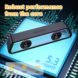 BT353 jeu haut-parleur ordinateur <span class=keywords><strong>PC</strong></span> jeux haut-parleurs barre de son sans fil lecteur Audio Intelligent RGB 3D haut-parleur lumineux rectangulaire - Product Image 5