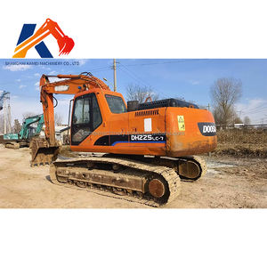 Doosan รถขุดตีนตะขาบ225มือสอง DH225LC ~ 7รถขุดสำหรับงานก่อสร้าง - Product Image 1