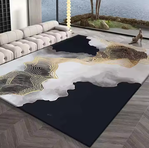 Nhà Máy Trực Tiếp Hiện Đại 3D In Polyester Thảm Kích Thước Lớn Fluffy Thảm Cho Nhà Phòng Khách Tập Thể Dục Và Cầu Nguyện Thiết Kế Mới Khách Sạn - Product Image 4