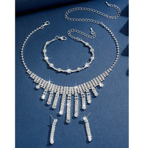 Accesorios de Joyería al por Mayor Dia - Cadena de Clavícula de Moda de Alta Gama, Colección Elegante para Novias y Damas - Product Image 4