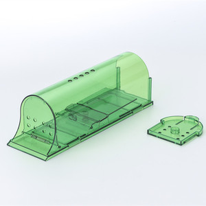 Trampa para ratones transparente para Pc, estación de cebo de 203x133x68mm para el control de animales domésticos, atrapador de ratones, diseño Simple, fácil de usar - Product Image 3