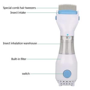 Wholesale <strong>Electric</strong> Cat Dog Hair Lice Cleaning Stainless Steel Grooming <strong>Comb</strong> Pet <strong>Flea</strong> Lice Removal <strong>Comb</strong> - Product Image 5