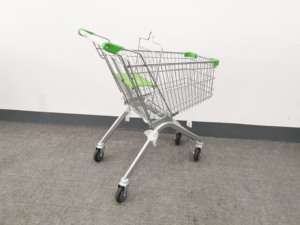 60L <strong>Small</strong> Metal Shopping Basket Supermarket Shopping <strong>Trolley</strong> with High Quality - Product Image 2