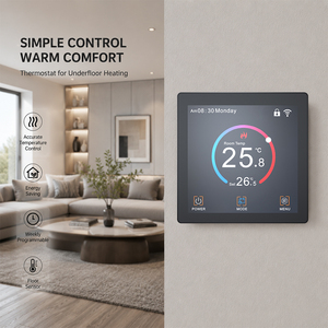 Termostato Inteligente Tuya con Wifi, Termostato Programable para Calefacción por Suelo Radiante, para Sistema de Calefacción de Agua Radiante - Product Image 5