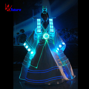 Performance programmabili fatte a mano indossano un abito luminoso, un <span class=keywords><strong>Costume</strong></span> <span class=keywords><strong>da</strong></span> <span class=keywords><strong>regina</strong></span> del periodo coreano - Product Image 5