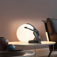 Lampe de table LED moderne de haute qualité pour salon d'hôtel, style nordique, en marbre, de luxe, pour la décoration de la maison, bar, restaurant, chevet